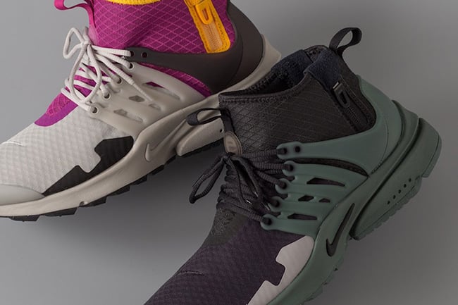 Nike Air Presto Mid SP March 2017 Colorways