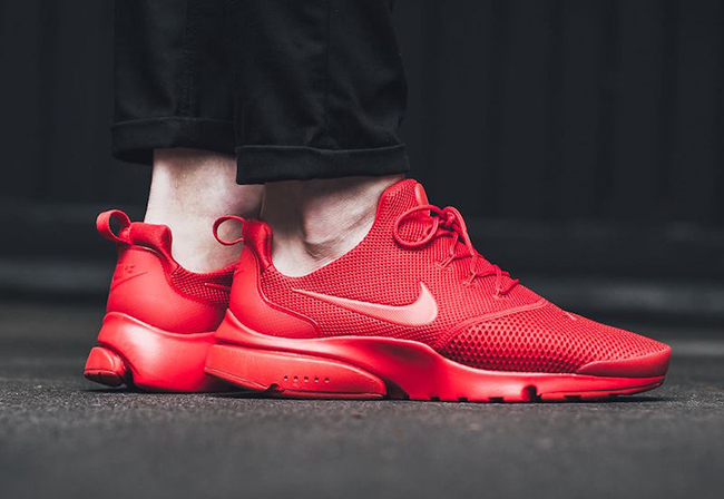 red nike presto fly