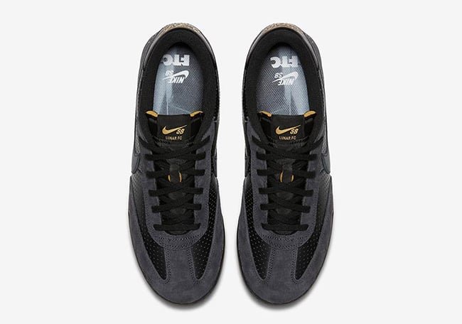 Nike SB Lunar FC Classic FTC Black Gold