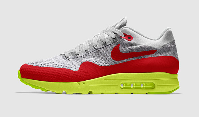 NikeID Air Max 1 Flyknit