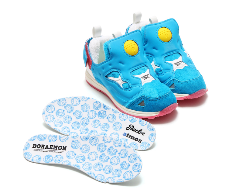 Packer atmos Reebok Insta Pump Fury DORAEMON