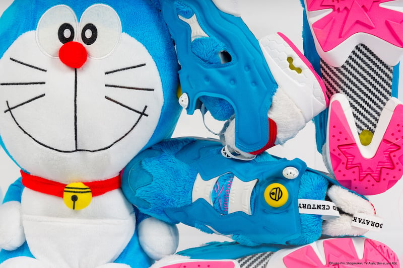 Packer atmos Reebok Insta Pump Fury DORAEMON