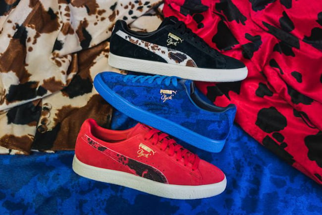 Packer Shoes x Puma Clyde ‘Cow Suits’ Pack Release Date