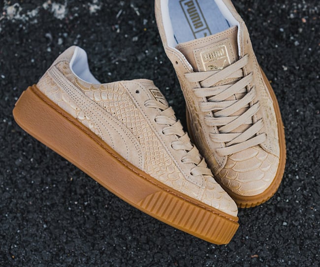 Puma Basket Platform Exotic Gum Pack