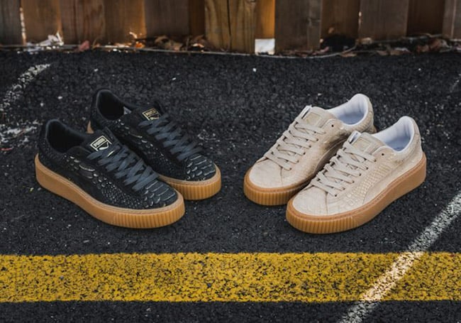 Puma Basket Platform Exotic Gum Pack