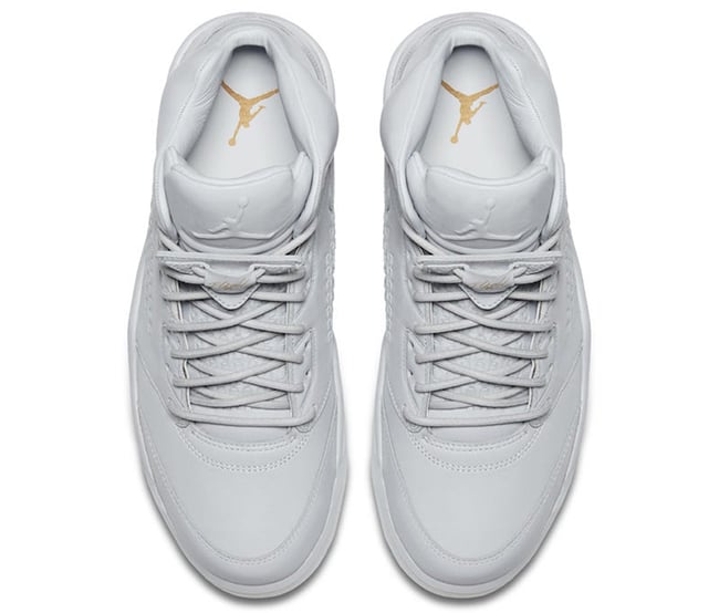 Pure Platinum Air Jordan 5 Premium
