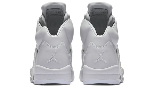 Pure Platinum Air Jordan 5 Premium