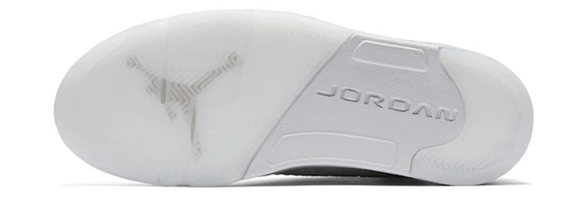 Pure Platinum Air Jordan 5 Premium