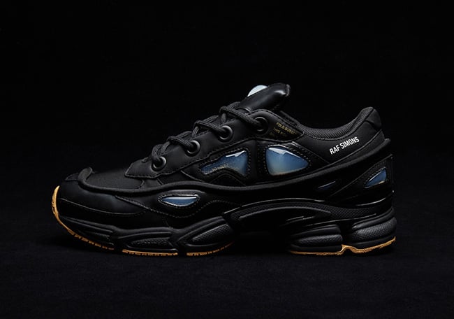 adidas ozweego raf simons black white