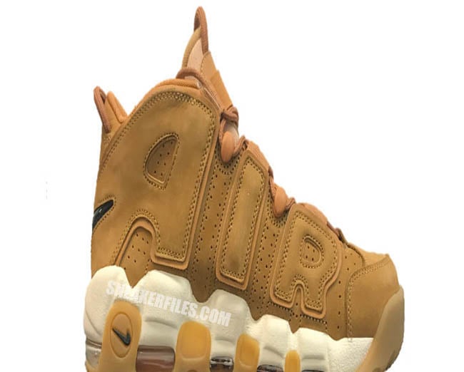 Wheat Nike Air More Uptempo