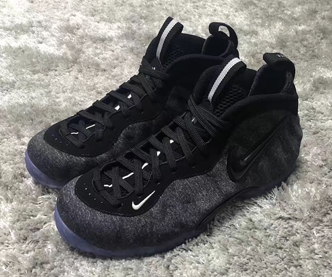 nike air foamposite pro wool fleece