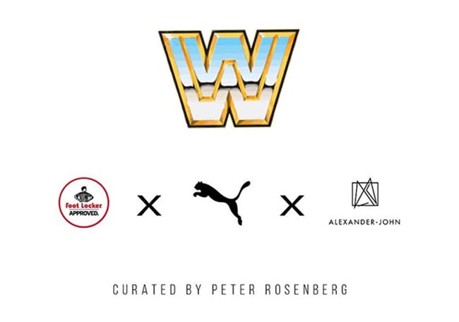 WWE Puma Foot Locker Sneaker Collaboration