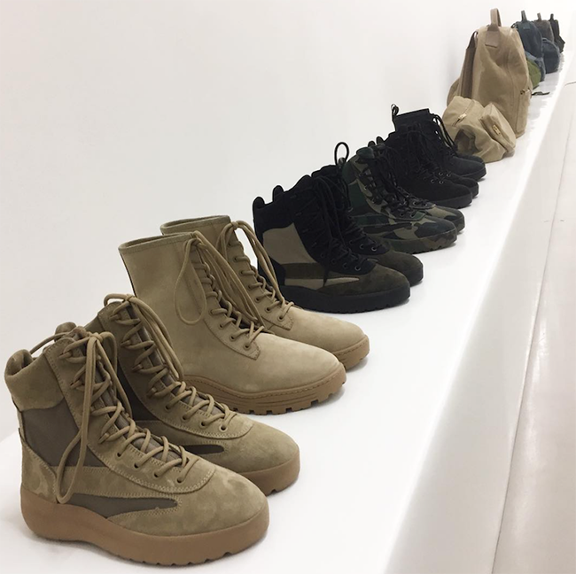 military yeezy boots