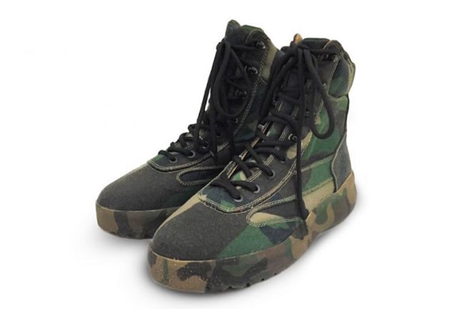 Yeezy Season 5 Military Camouflage Boots