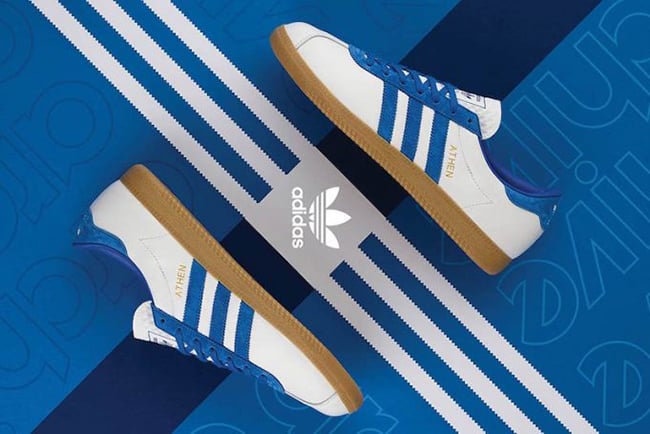 adidas Athen Size? Exclusive in White and Blue