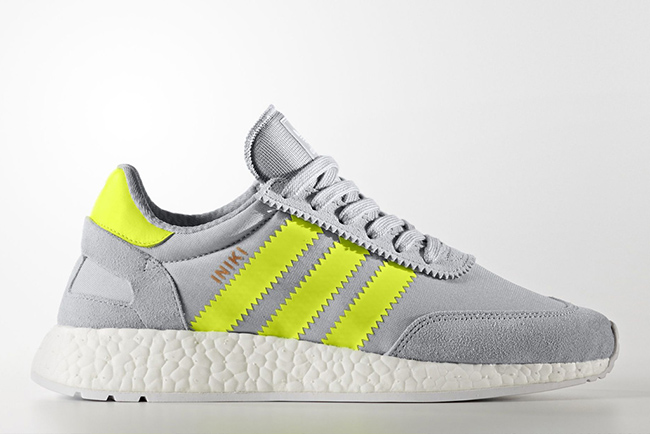 adidas Iniki Runner Boost Clear Onix Solar Yellow