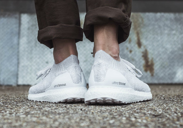 adidas Ultra Boost Uncaged 2.0 White On Foot