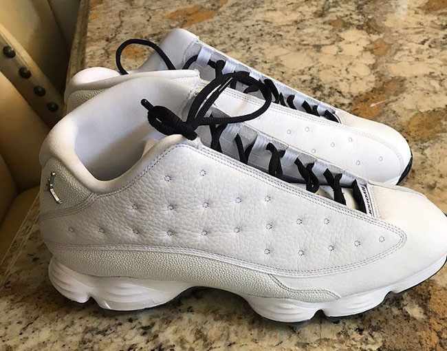 Air Jordan 13 Low Golf Shoes White