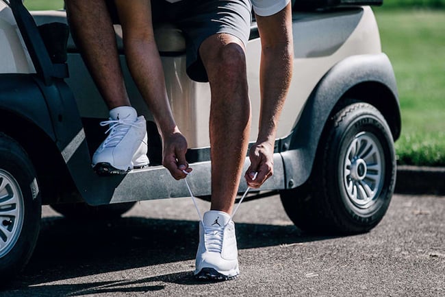 Air Jordan 13 Low Golf White Black