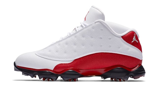 Air Jordan 13 Low Golf White Red