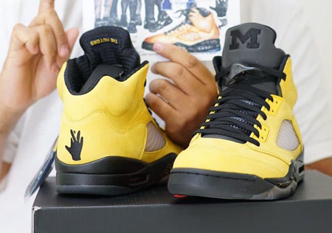 Air Jordan 5 Michigan Fab 5