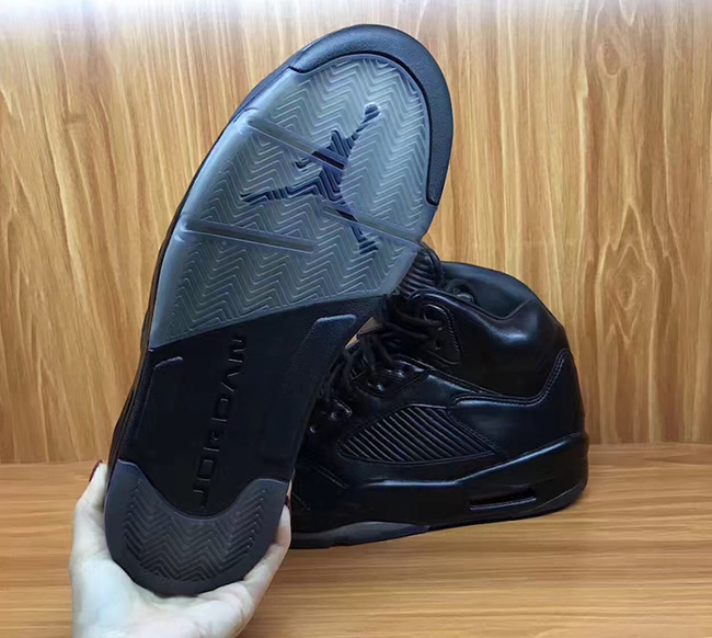 Air Jordan 5 Premium Triple Black Release Date