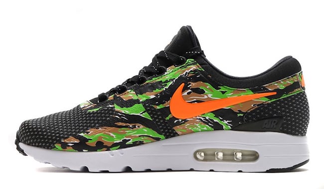 atmos Nike Air Max Zero ID Safari Tiger Camo Snake