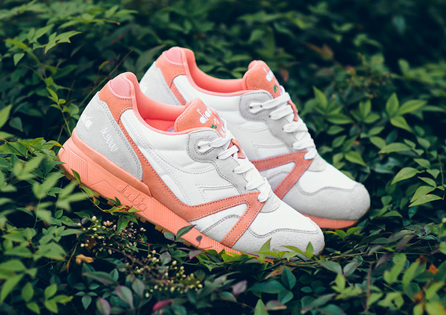 Diadora N9000 III White Peach