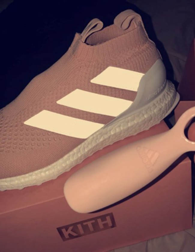 Kith x adidas ACE 16 Ultra Boost Vapour Pink