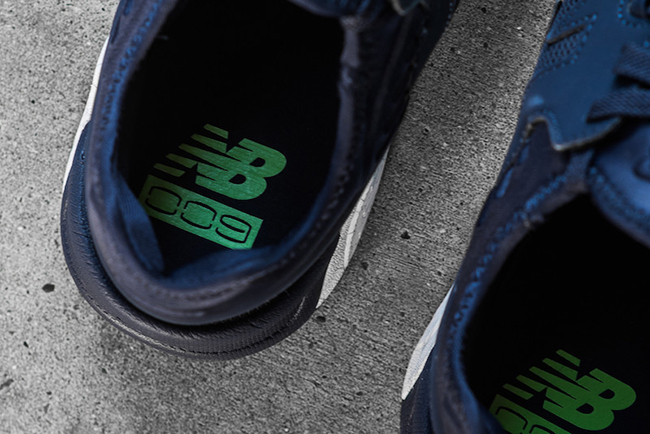 New Balance 009 Navy Lime Glow