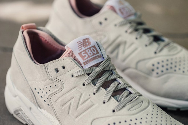 New Balance 580 Re-Engineered White Rose