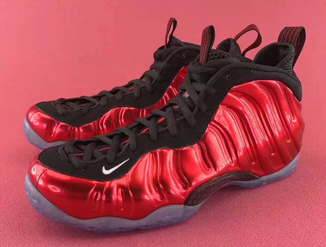 air foamposite one red