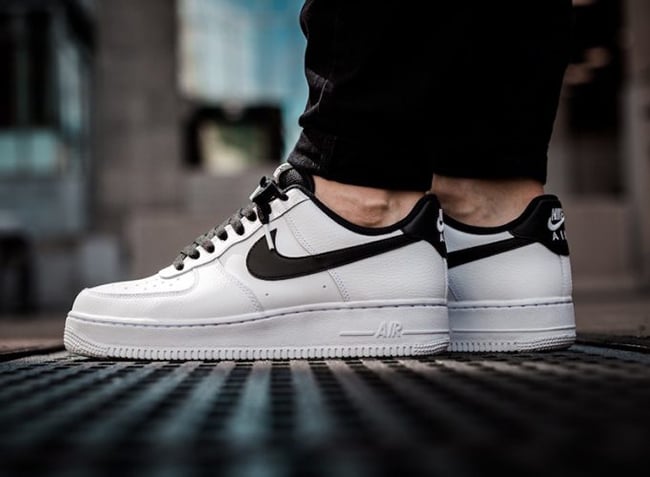 nike air force 1 low white black swoosh