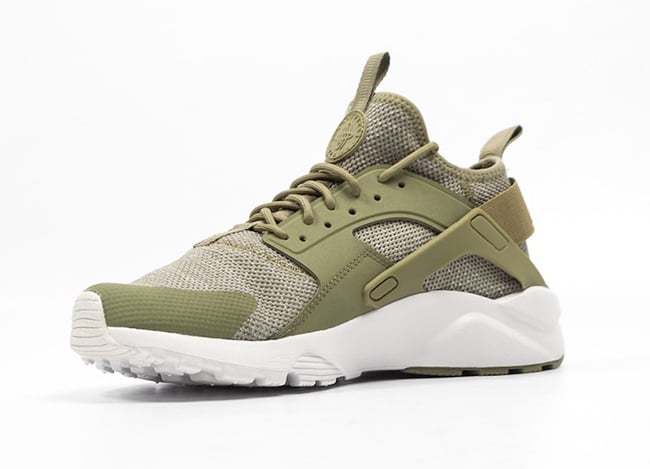 nike air huarache olive green