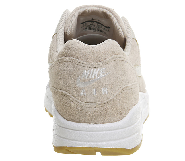 nike air max 1 trainers oatmeal white