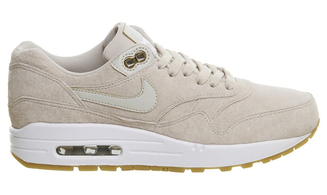 nike air max 1 trainers oatmeal white