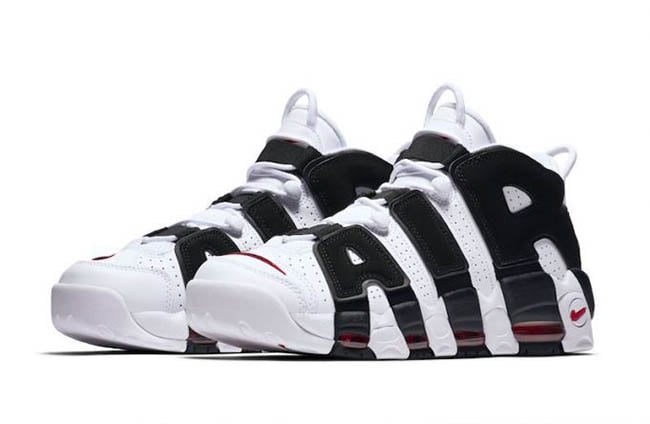 Nike Air More Uptempo in White and Black