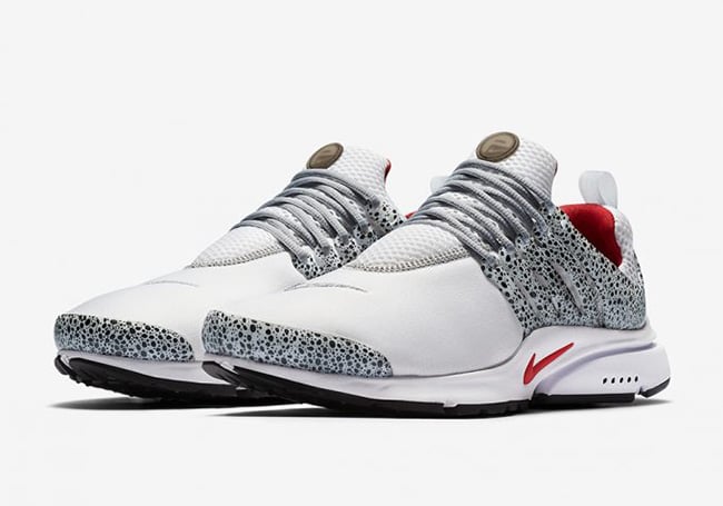 nike air presto safari white