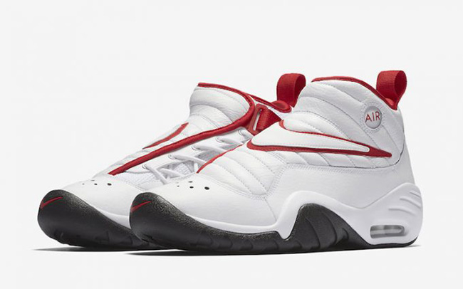 Nike Air Shake NDestrukt OG White Red Black Bulls