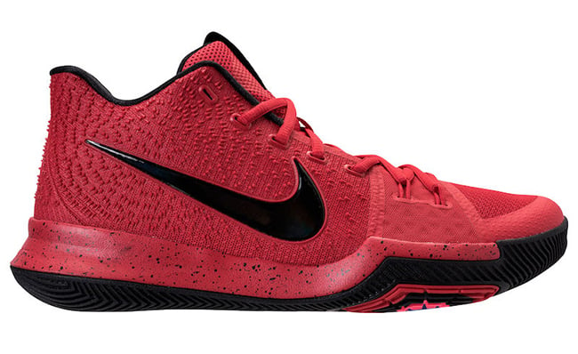 Nike Kyrie 3 University Red Black Release Date