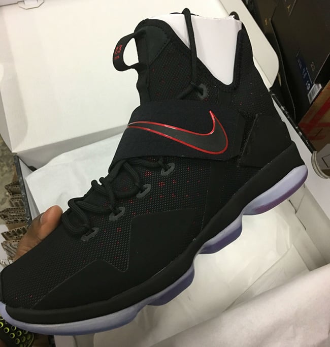 Nike LeBron 14 Bred Black Red Release Date