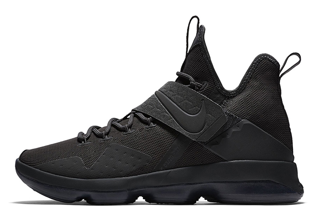 Nike LeBron 14 Triple Black Zero Dark Thirty