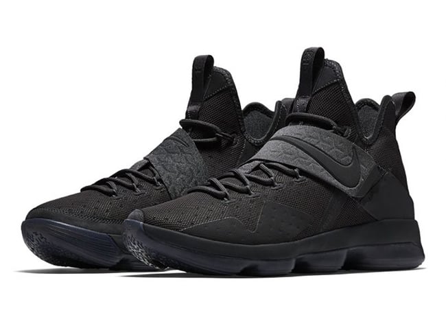 Nike LeBron 14 ‘Triple Black’ Releases Tomorrow