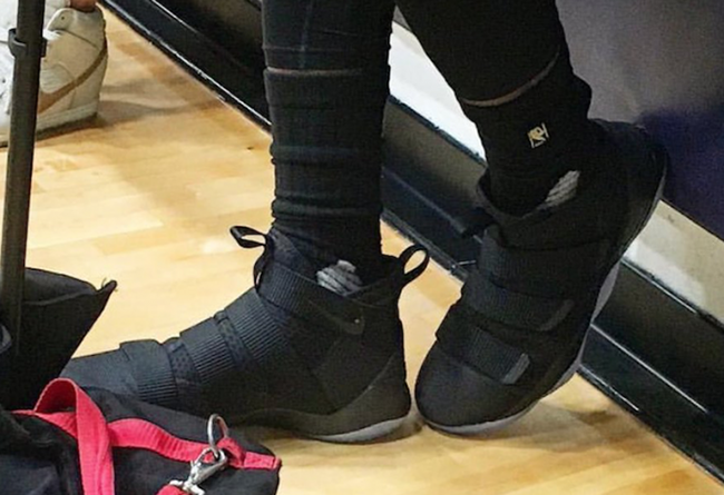 LeBron James in the Nike LeBron Soldier 11