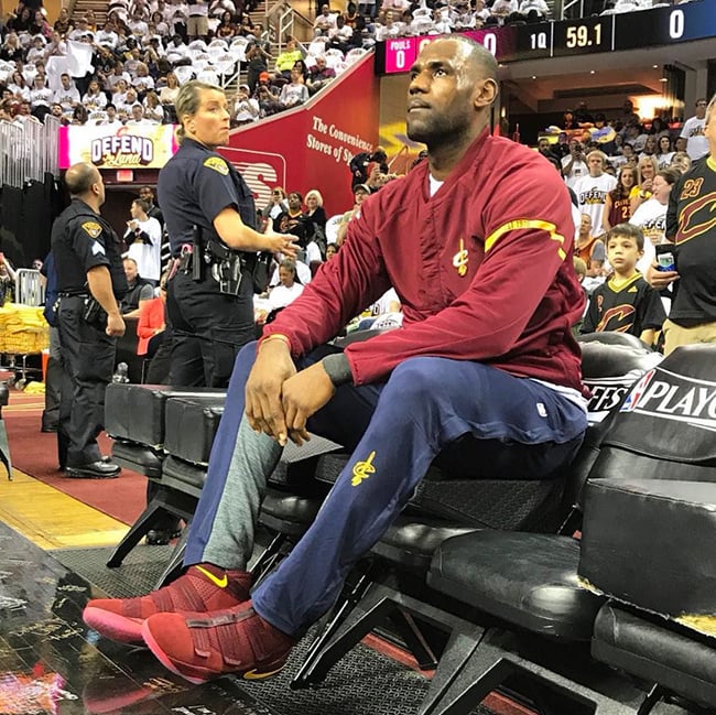 Nike LeBron Soldier 11 Cavs PE Playoffs