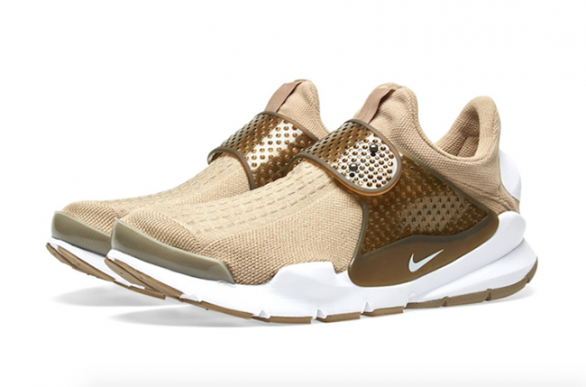 nike sock dart gold