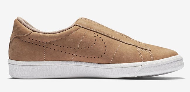 nike leather slip on