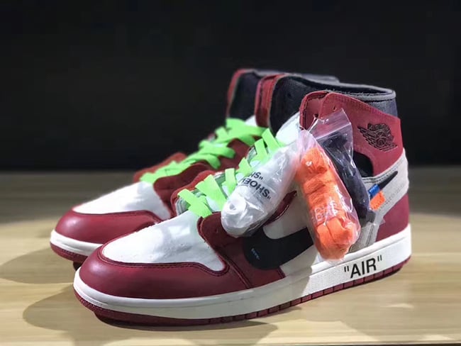 off white air jordan 1 retail