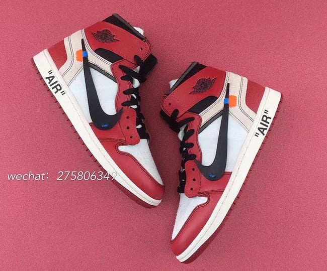 OFF-WHITE Air Jordan 1 Chicago Release