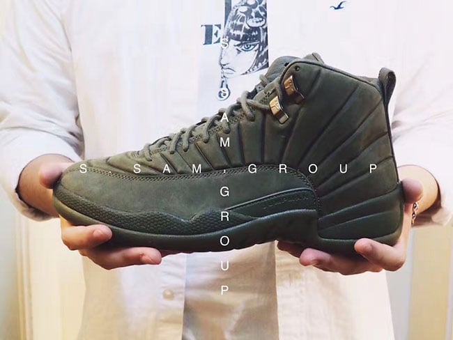 jordan 12 psny olive